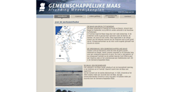 Desktop Screenshot of gemeenschappelijkemaas.be