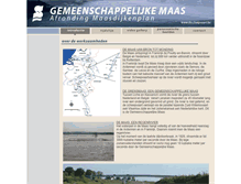 Tablet Screenshot of gemeenschappelijkemaas.be